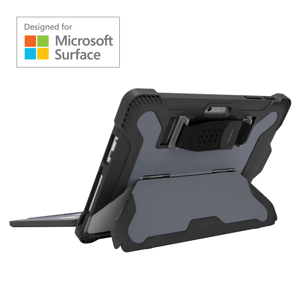 TARGUS SafePort® THD491GL, Bookcover, Microsoft, MS Surface Go, Grau