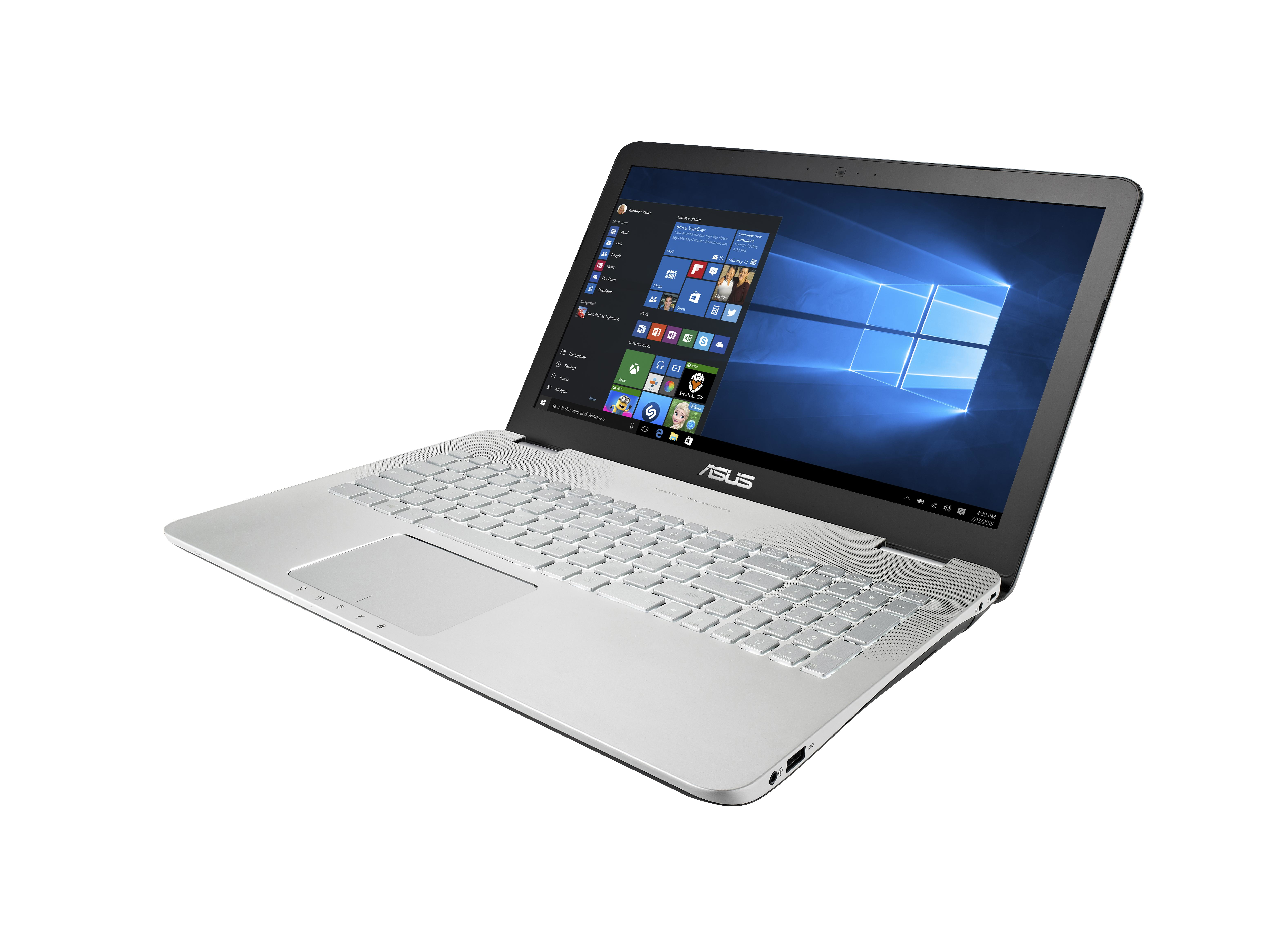 ASUS N551VW-FY197T - 15,6 Zoll - Intel® Core™ i7 i7-6700HQ - 16 GB - 256 GB - NVIDIA GeForce® GTX 960 - Windows 10 Home (64 Bit)