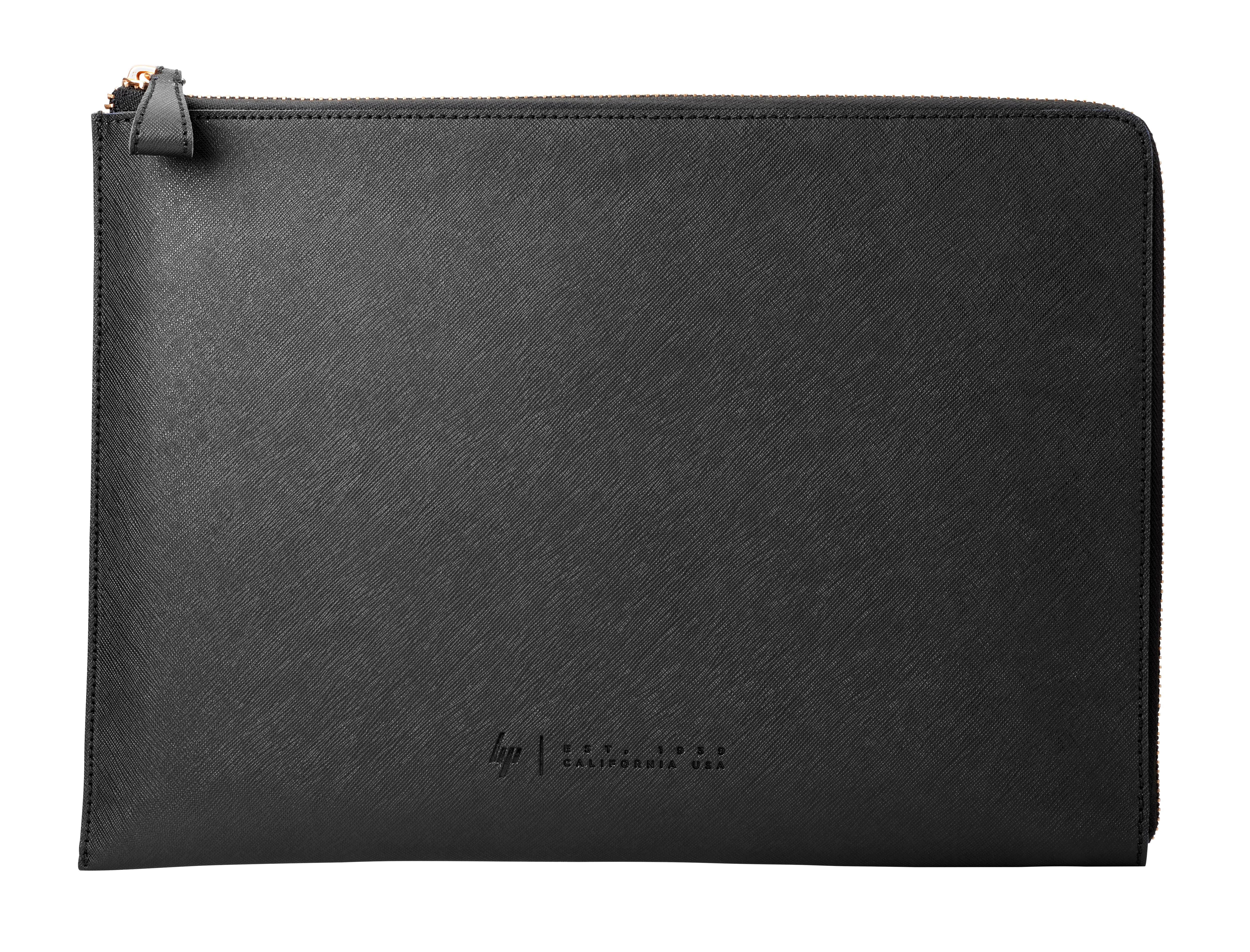 HP Spectre W5T46AA Notebooktasche Sleeves für Universal Polyurethan/Spaltleder, Schwarz