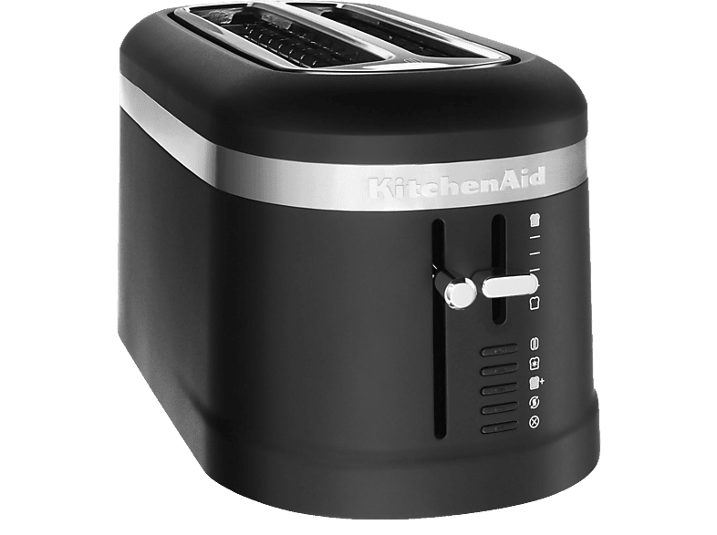 KITCHENAID 5KMT5115EOB Classic Collektion Toaster Onyx-Schwarz (1500 Watt, Schlitze: 2) | Toaster