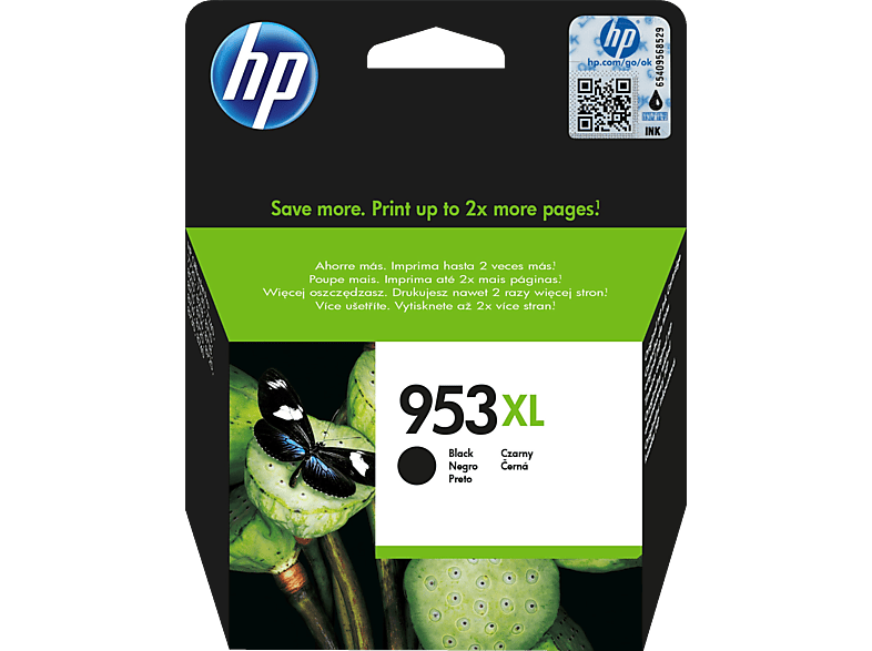 HP Schwarz 953XL Tintenpatrone (L0S70AE)
