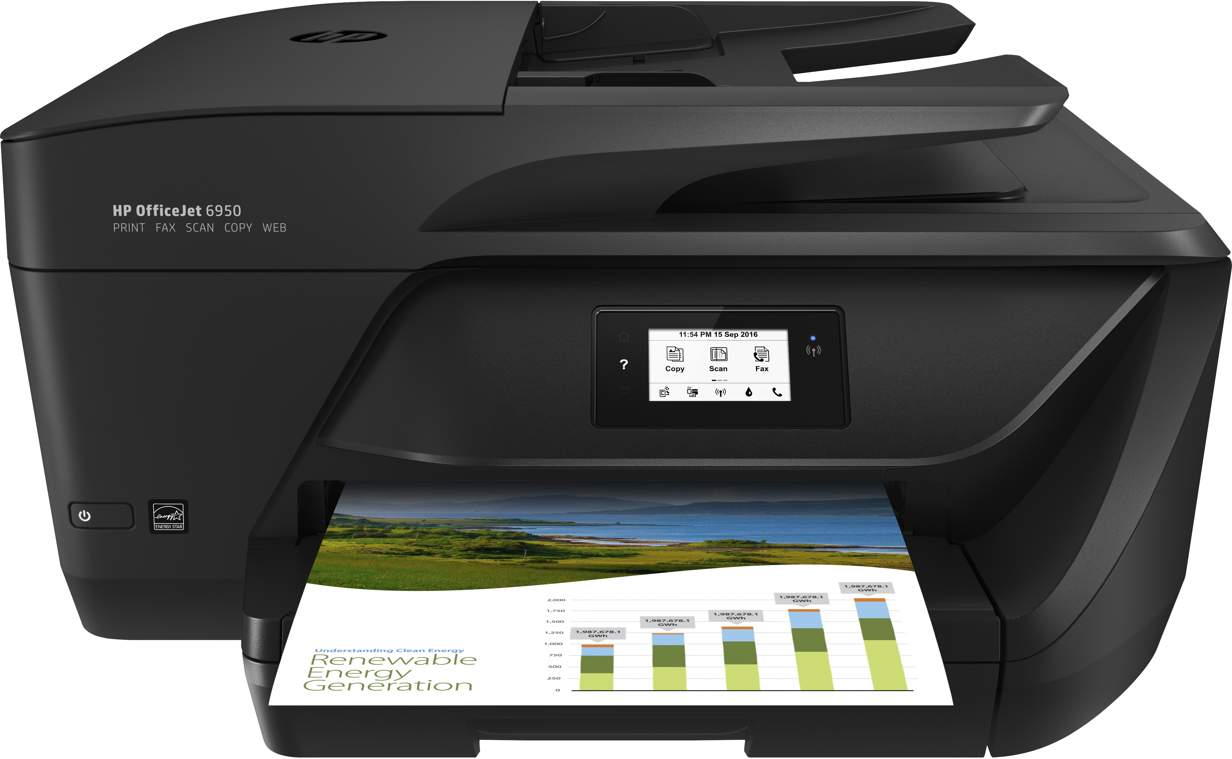 HP OfficeJet 6950 (Instant Ink) 4-in-1 Multifunktionsdrucker