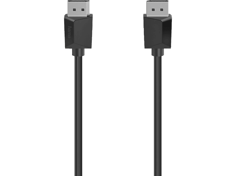 HAMA 3 m DisplayPort 1.2 Kabel, Schwarz