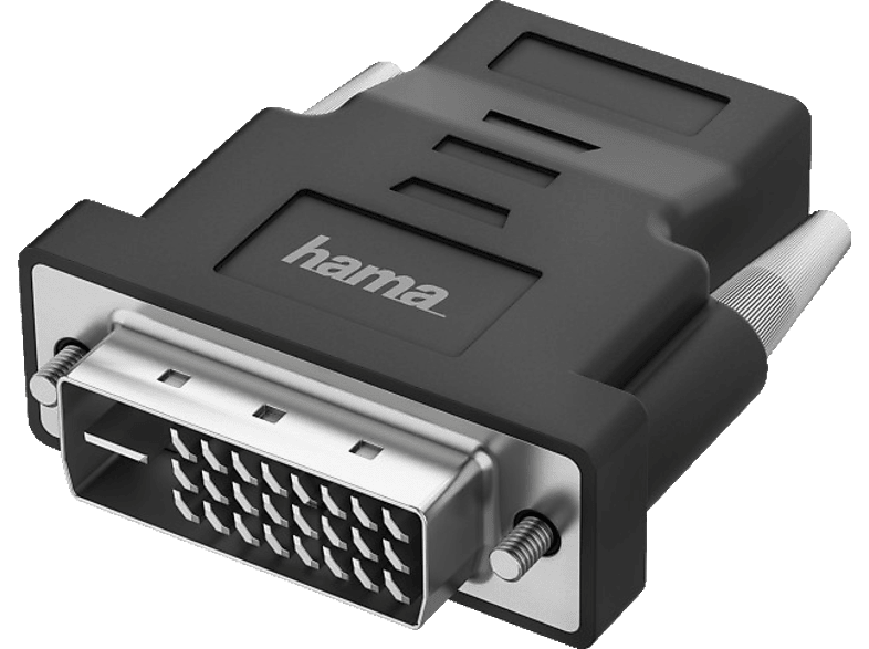 HAMA DVI-Stecker auf HDMI-Buchse, Adapter