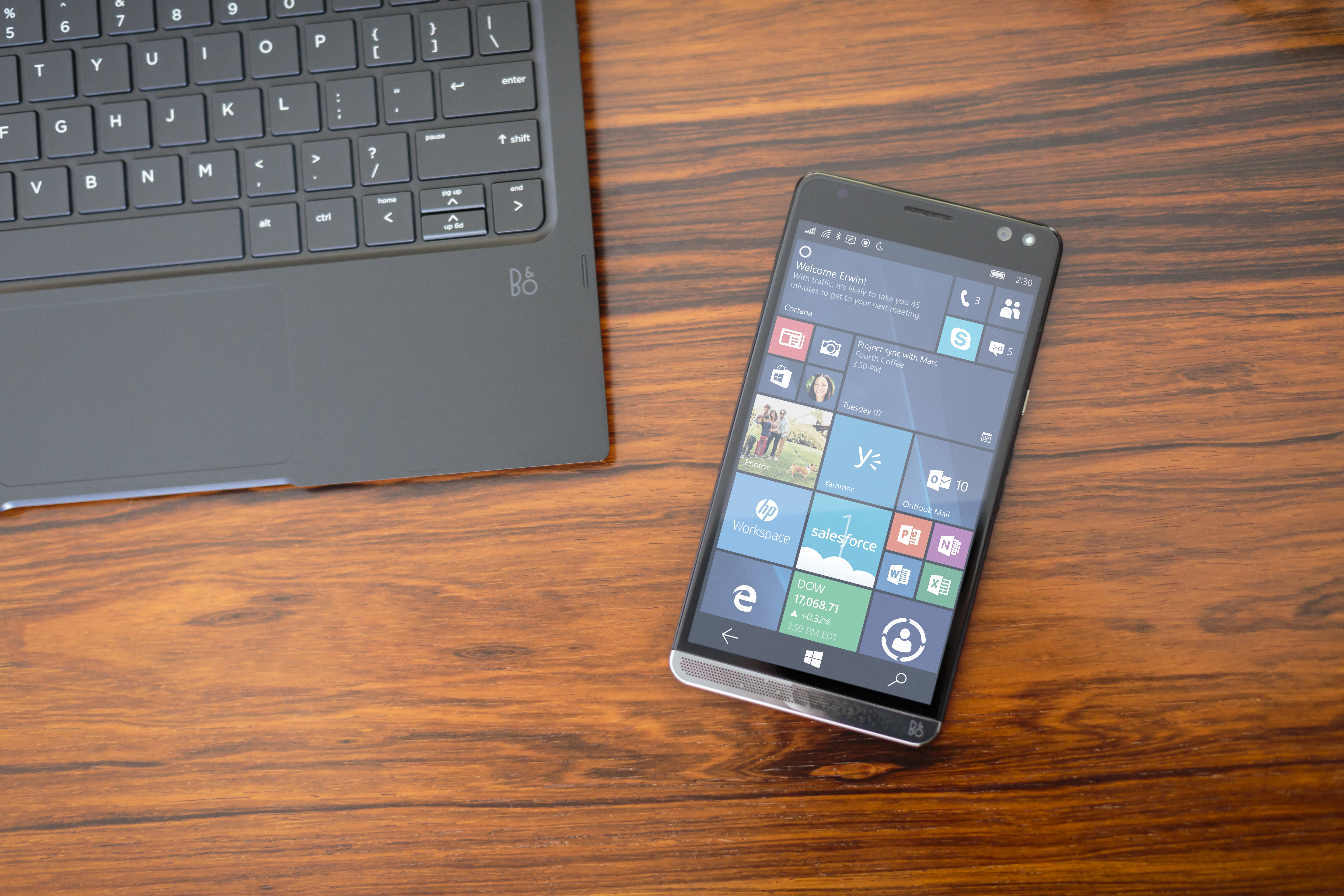 HP Y1M44EA Elite x3, Tablet, 64 GB, 5,96 Zoll, Schwarz
