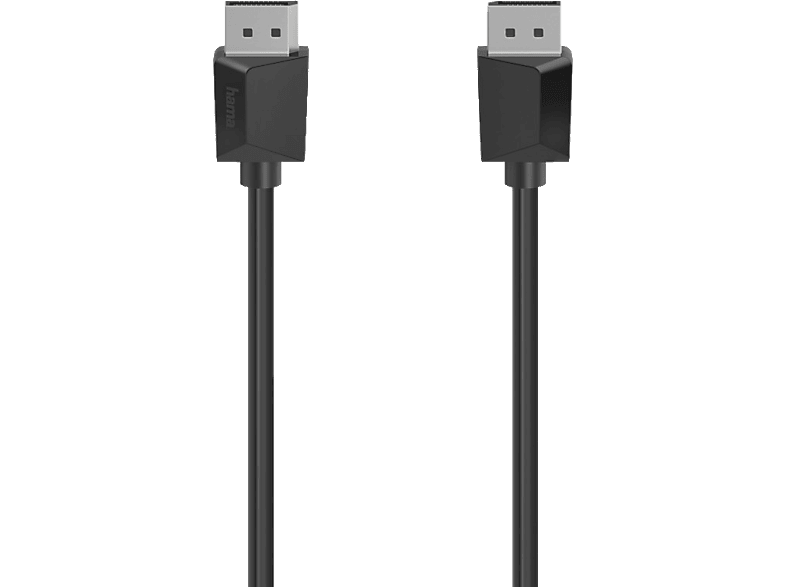 HAMA 1.5 m DisplayPort 1.2 Kabel, Schwarz