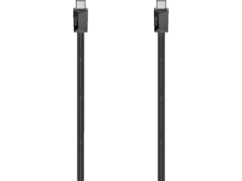 Full-Featured HAMA Schwarz Kabel, 1.5 USB m Typ-C