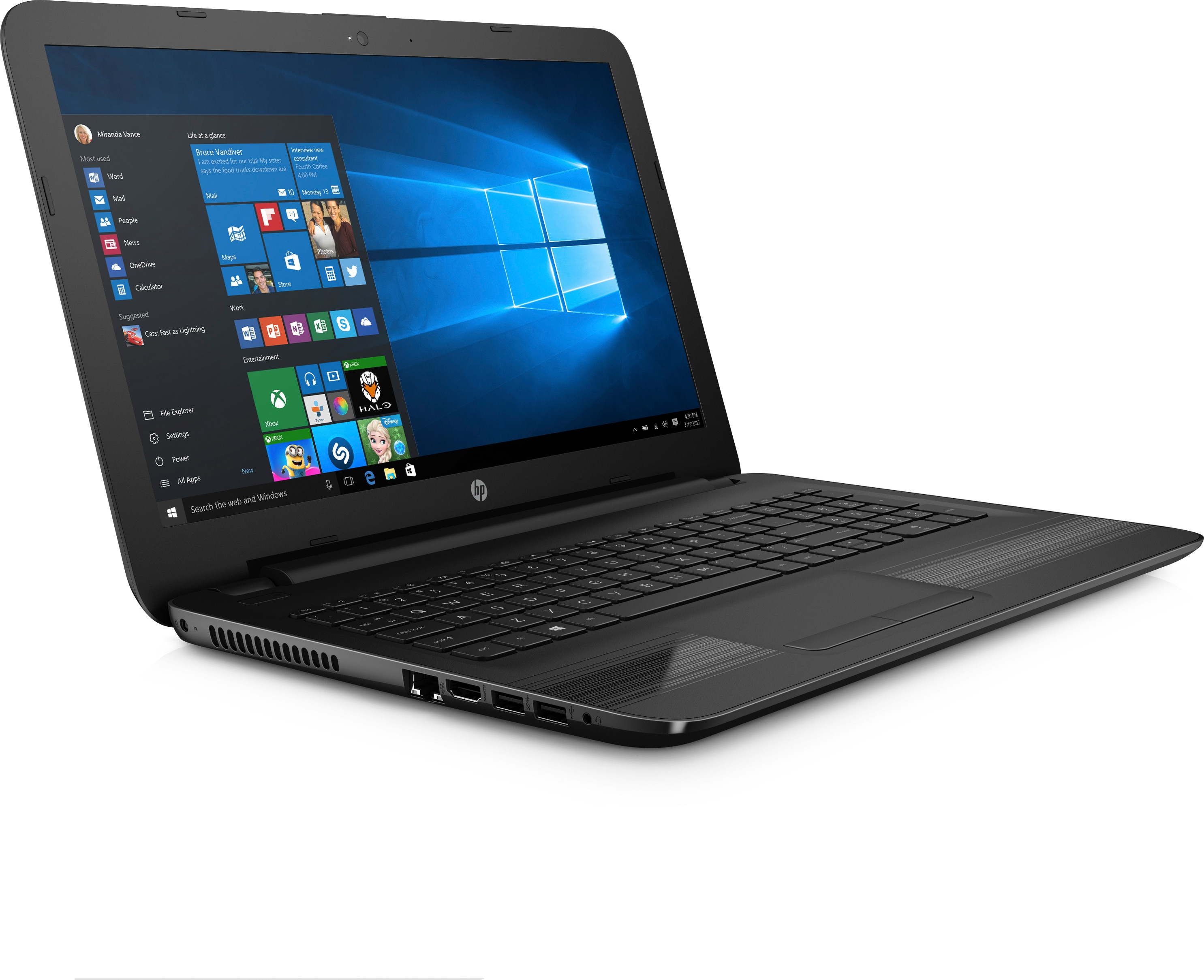 HP 15-ba070ng - 15,6 Zoll - AMD A-Series A8-7410 APU - 8 GB - 1 TB - AMD Radeon™ R5 Graphics - Windows 10 Home (64 Bit)