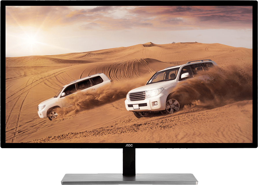 AOC U2879VF 28 Zoll  UHD 4K  Monitor  1 ms Reaktionszeit  