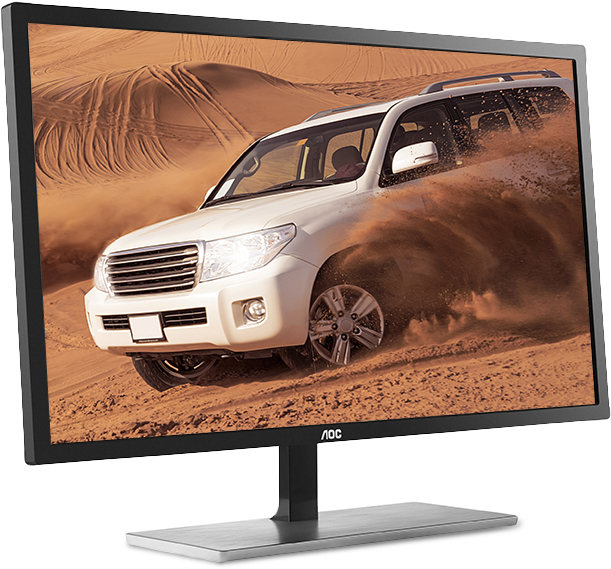 AOC U2879VF 28 Zoll  UHD 4K  Monitor  1 ms Reaktionszeit  