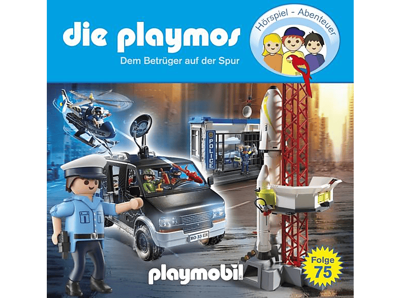 Die Playmos - Die Playmos:(75)Dem Betrüger Auf Der Spur - (CD)