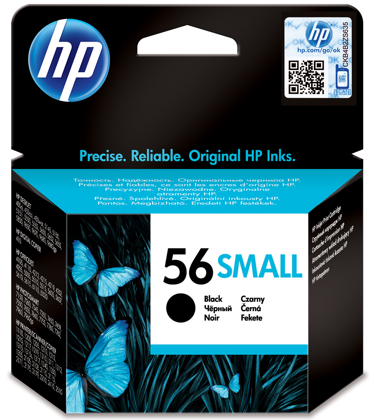 HP 56 Tintenpatrone Schwarz (C6656GE)
