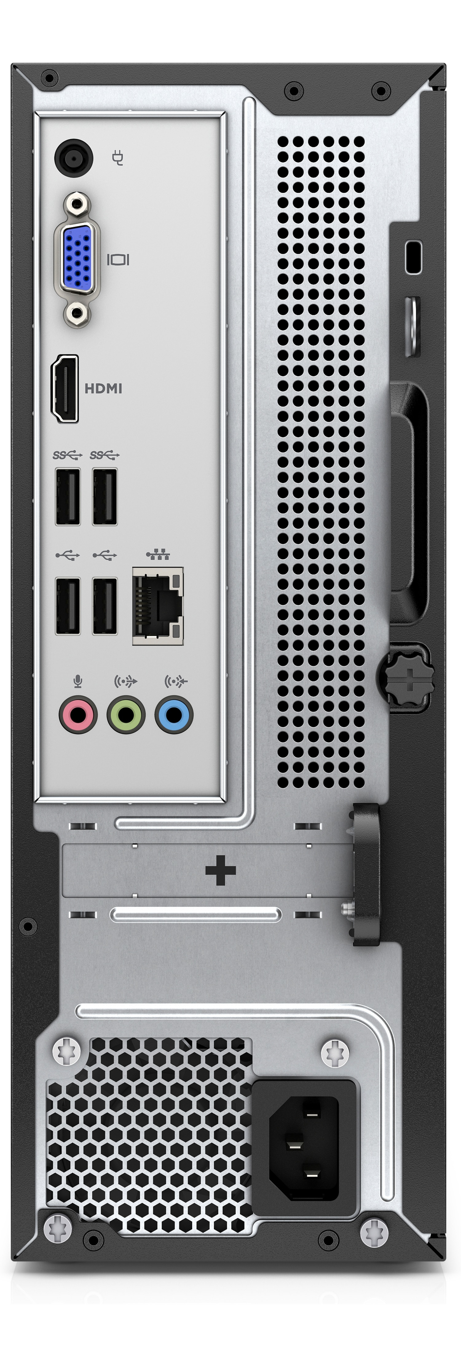 HP Slimline 260-a120ng - Intel® Pentium® J3710 - 8 GB - 2 TB - Intel® HD 405 - Windows 10 Home (64 Bit)