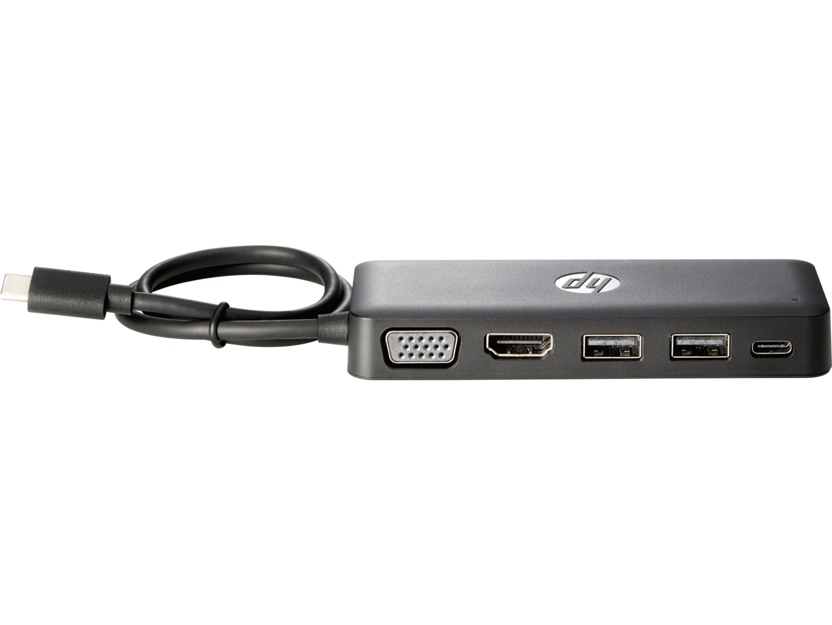 HP - B2B USB-C Travel HUB, Schwarz