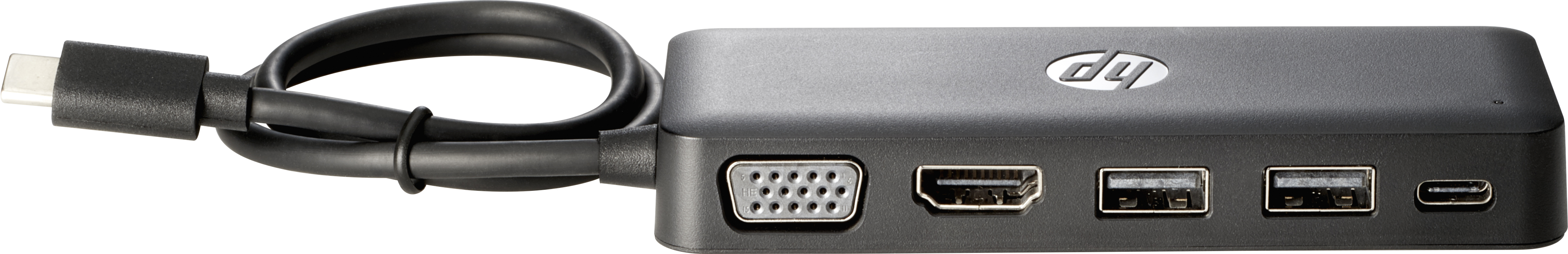 HP - B2B USB-C Travel HUB, Schwarz