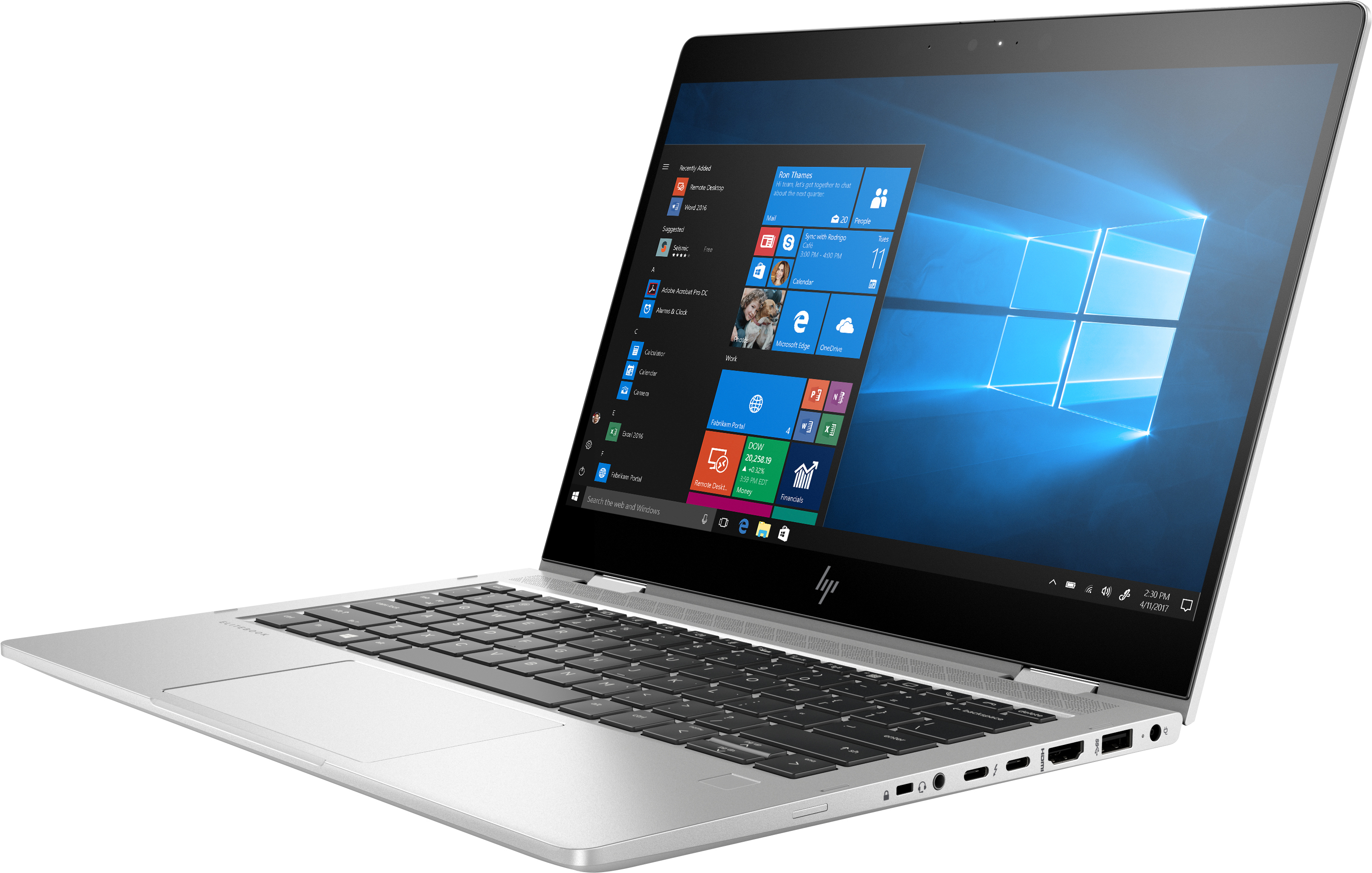 HP - B2B EliteBook x360 830 G6 - 13,3 Zoll - Intel® Core™ i5 i5-8265U - 8 GB - 512 GB - Intel® UHD 620 - Windows 10 Pro (64 Bit)