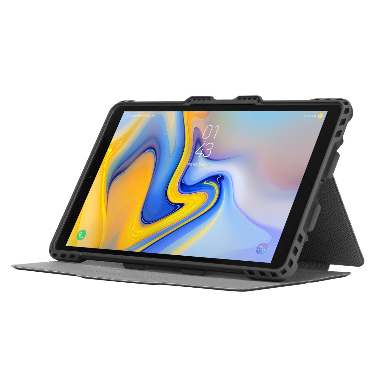 TARGUS Drehbare Hülle, Bookcover, Samsung, Galax Tab A (2019), Schwarz