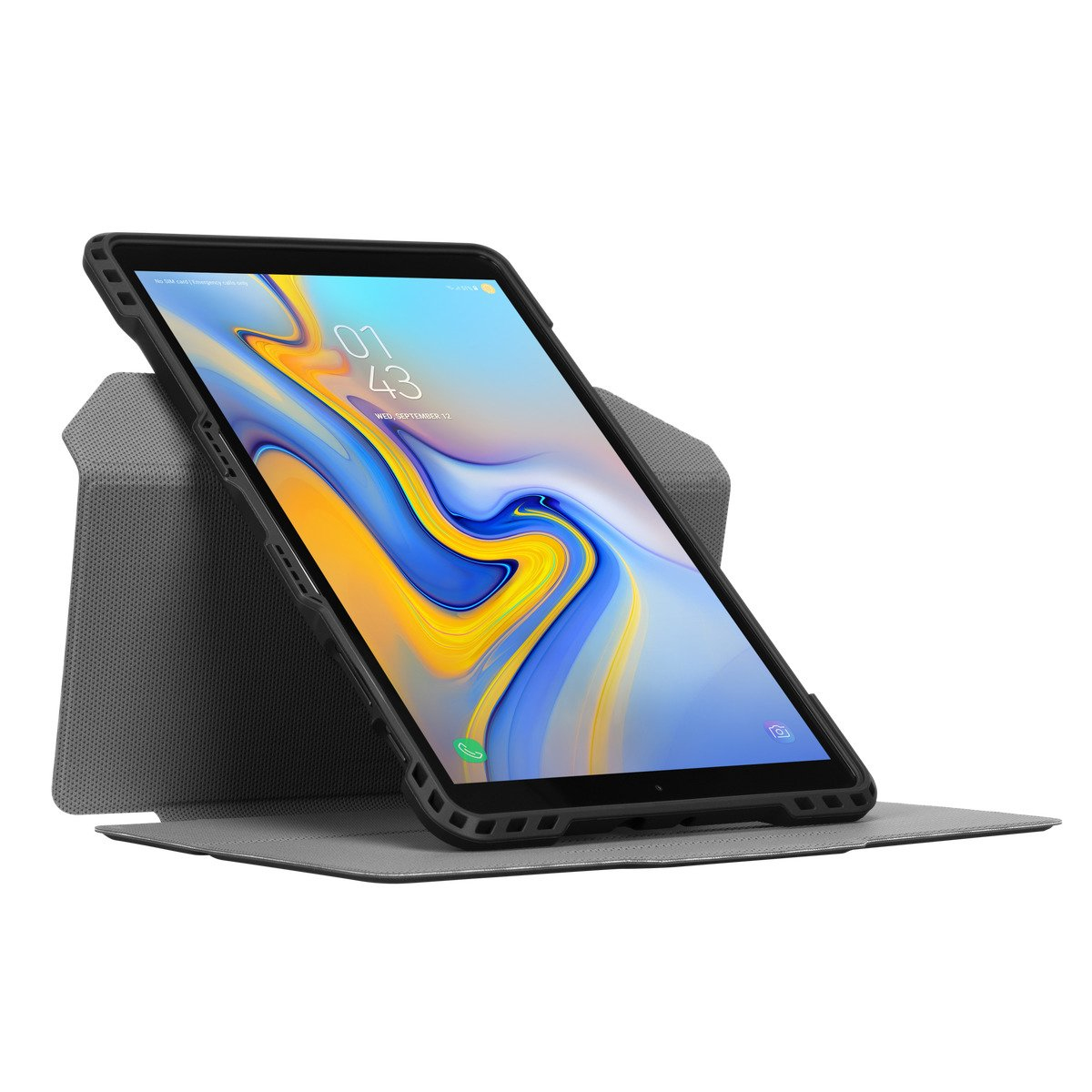 TARGUS Drehbare Hülle, Bookcover, Samsung, Galax Tab A (2019), Schwarz