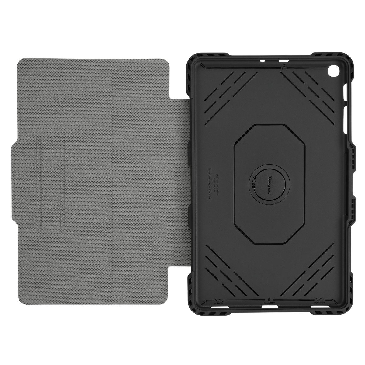 TARGUS Drehbare Hülle, Bookcover, Samsung, Galax Tab A (2019), Schwarz
