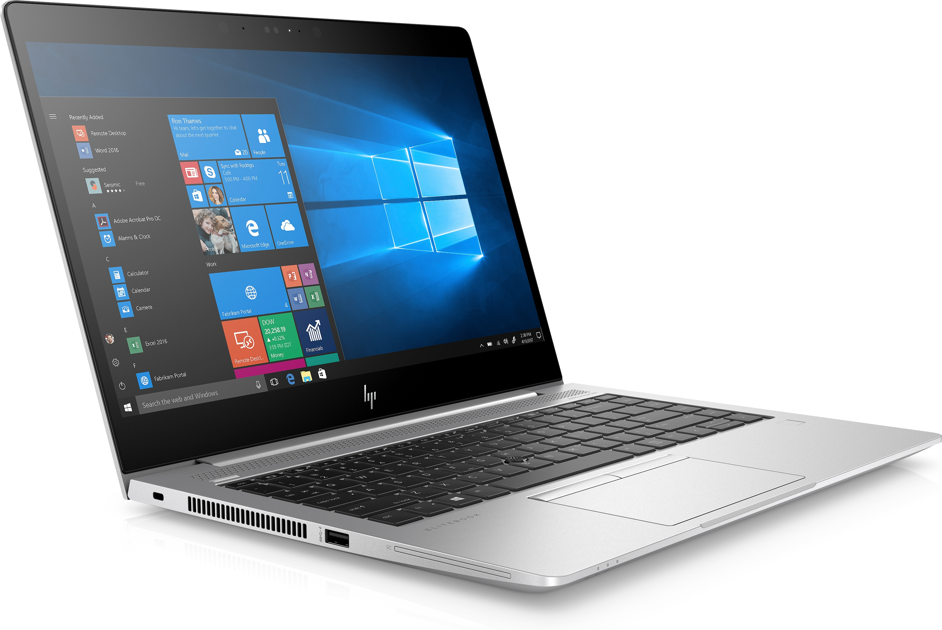 HP - B2B EliteBook 840 G5 - 14 Zoll - Intel® Core™ i5 i5-8250U - 8 GB - 256 GB - Intel® UHD 620 - Windows 10 Pro (64 Bit)