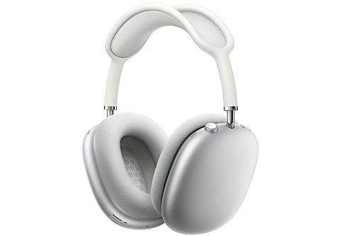 APPLE AirPods Max, Diadema Bluetooth, Cancelación activa de ruido,  Bluetooth, Smart Case, Plata