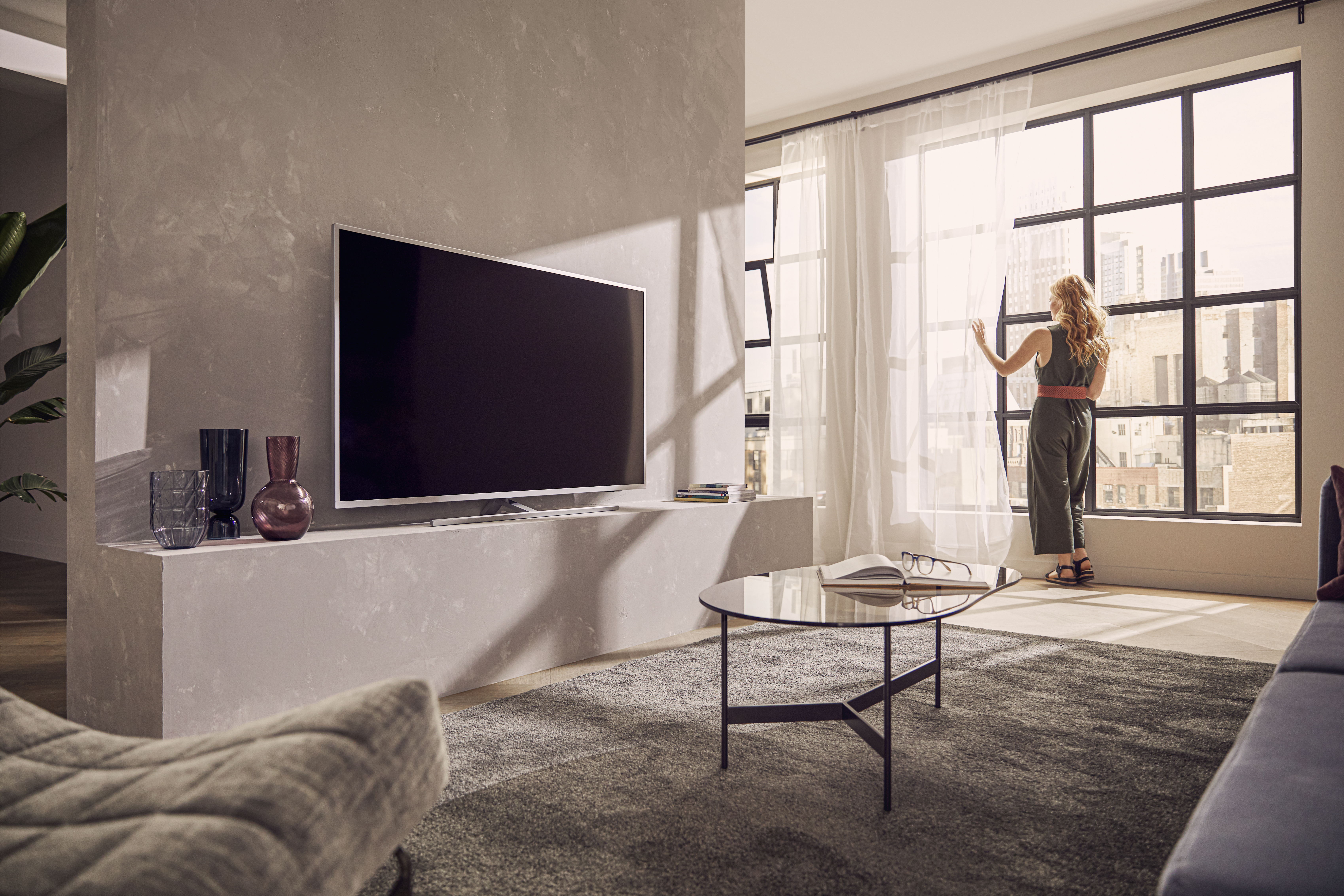 PHILIPS 58PUS8545/12 LED TV (Flat, 58 Zoll / 146 cm, UHD 4K, SMART TV, Ambilight, Android TV™ 9 (Pie))