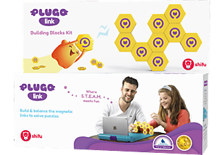 PLAYSHIFU Plugo Link Building Blocks Kit - Jeu éducatif (Multicolore)