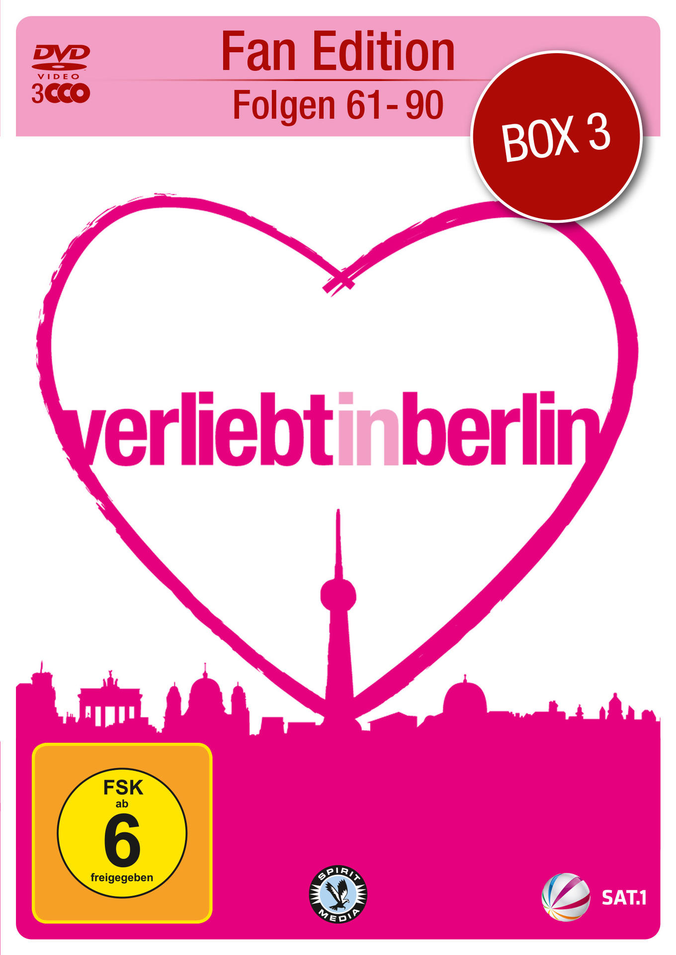61-90 Verliebt DVD Box Berlin In 3-Folgen