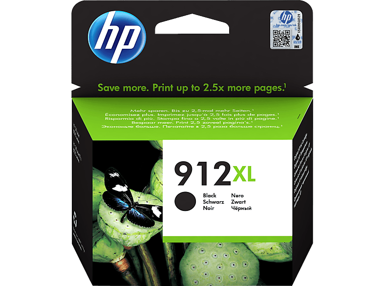 HP (3YL84AE) Schwarz Tintenpatrone 912XL