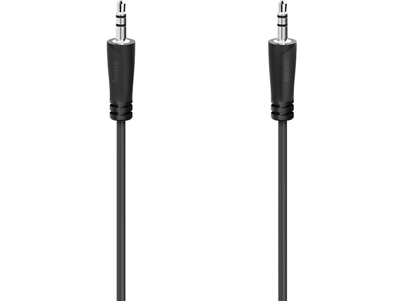 HAMA 00205116 - Audio-Kabel (Schwarz)