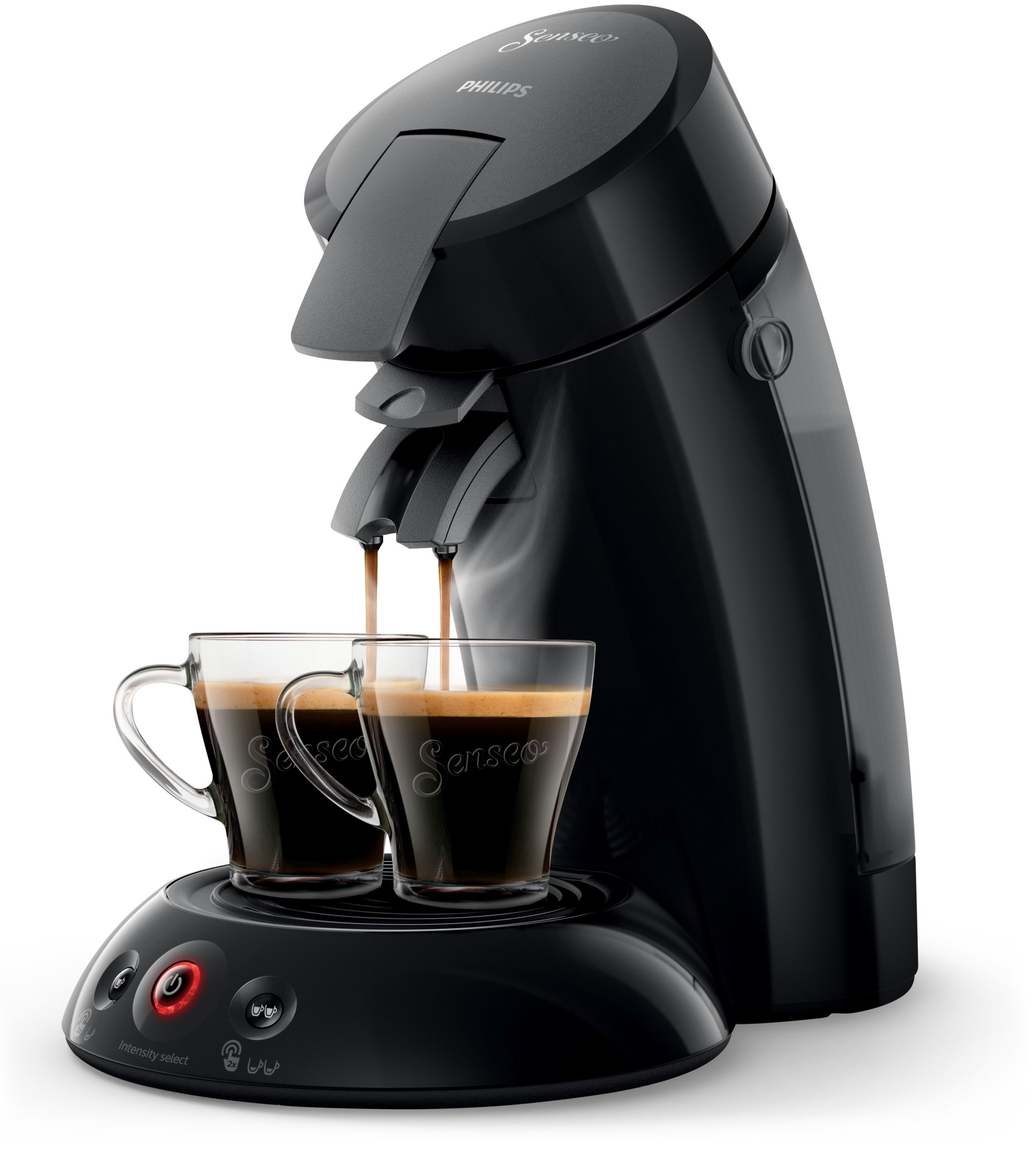 PHILIPS SENSEO® HD 6554/68 Original Padmaschine, Schwarz