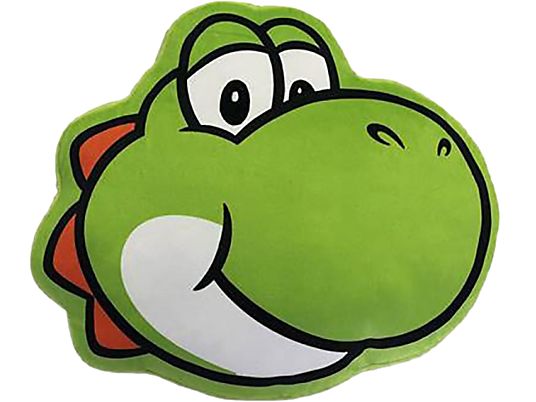 WTT Super Mario: Yoshi Head - Oreiller (Vert)