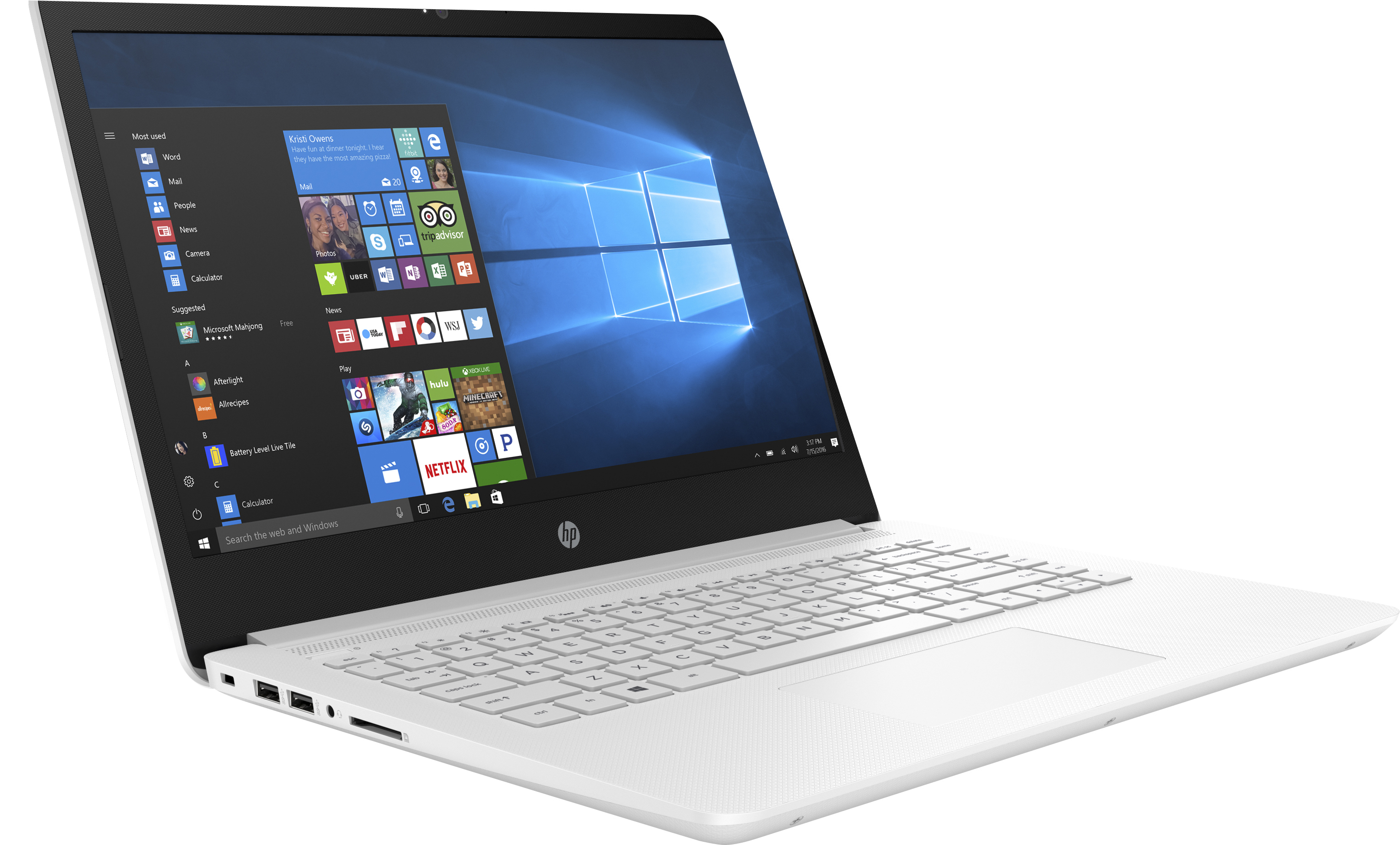 HP 14-BP030NG - 14 Zoll - Intel® Celeron® N3060 - 4 GB - 64 GB - Intel® HD 400 - Windows 10 Home (64 Bit)