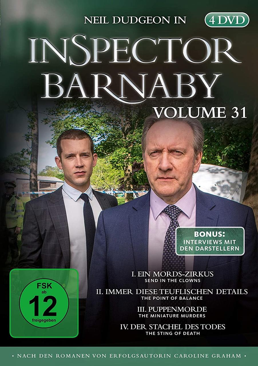 DVD-Cover von Inspector Barnaby Band 31 mit den Schauspielern Neil Dudgeon und anderen.