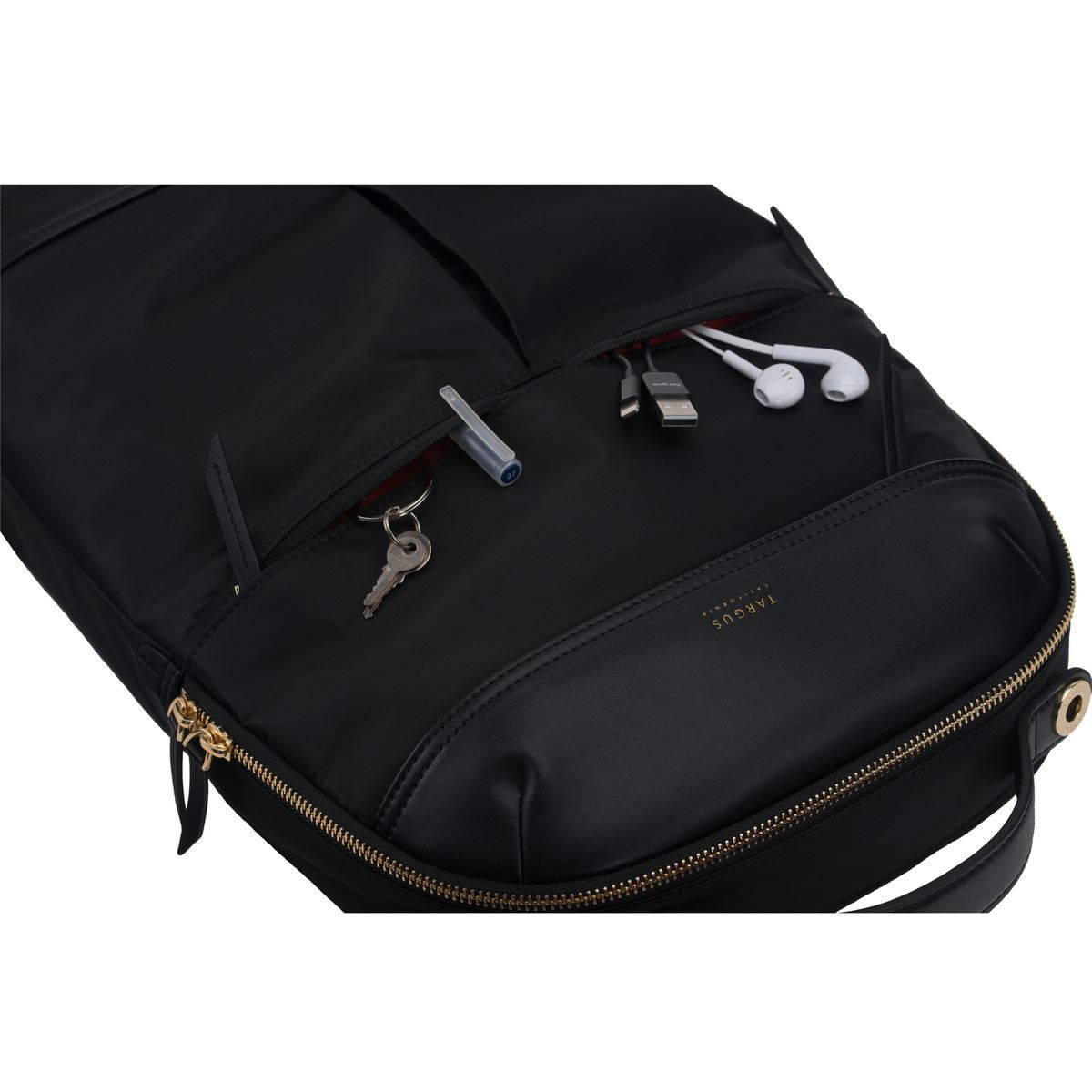 TARGUS Newport Notebooktasche Rucksack für Universal Nylon, Schwarz