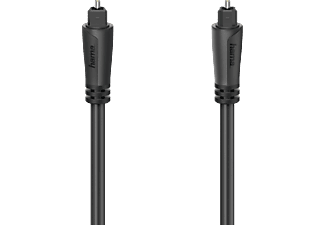 HAMA 00205134 - Câble audio à fibres optiques (Noir)