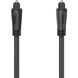 HAMA 00205134 - Câble audio à fibres optiques (Noir)