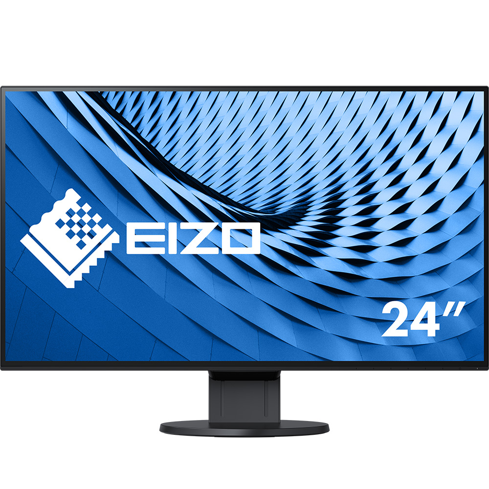 EIZO EV 2451-BK 23,8 Zoll  Full-HD  Monitor  5 ms Reaktionszeit  