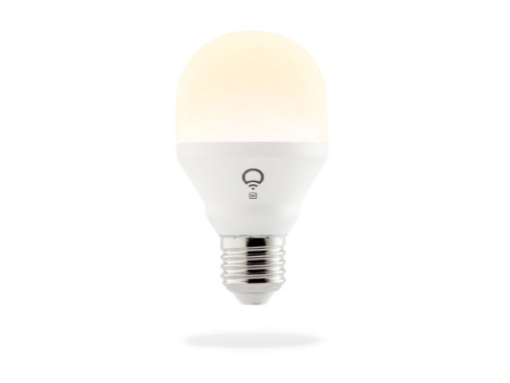 Bombilla inteligente - Lifx Mini White Wi-Fi Smart LED Light Bulb, E27, 8W, Blanco