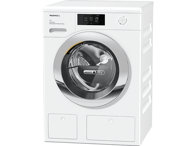 Miele WTR 860 WPM Pwash & TDOS 8/5 KG WT1 LOTOSweiss Waschtrockner (8 kg / 5 kg, 1,600 U/Min., freistehend, Lotosweiß)