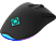 DELTACO GAMING GAMING DM430 Trådlös Gaming mus, 16 000 DPI, 46h batteritid, 2.4 GHz USB receiver, svart