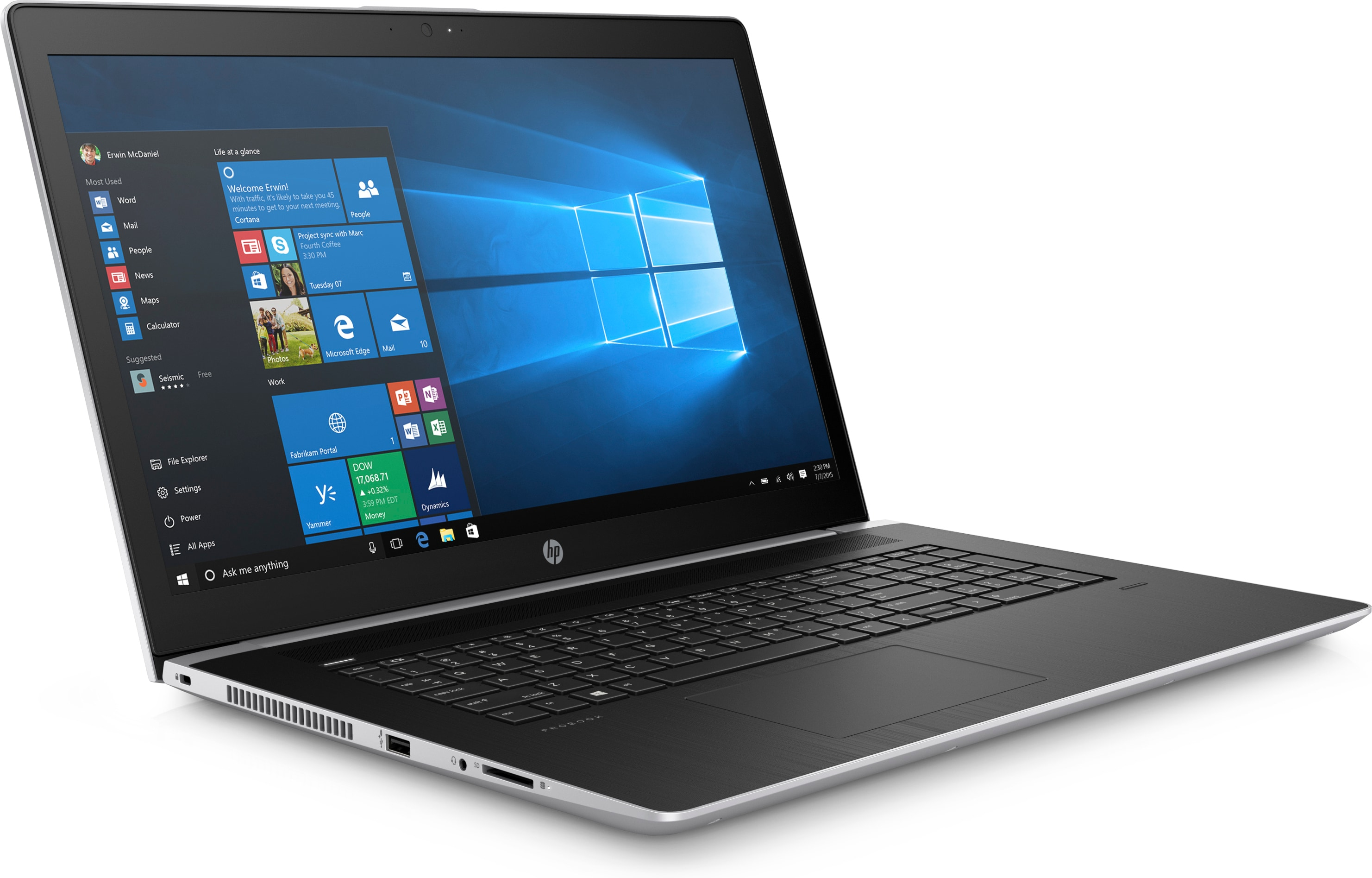 HP ProBook 470 G5 - 17,3 Zoll - Intel® Core™ i5 i5-8250U - 8 GB - 256 GB