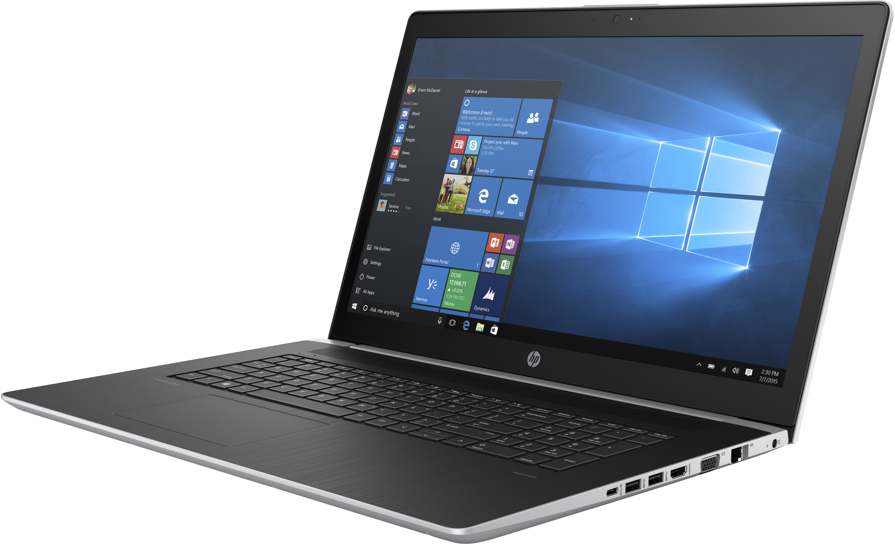 HP - B2B ProBook 470 G5 - 17,3 Zoll - Intel® Core™ i7 i7-8550U - 8 GB - 256 GB