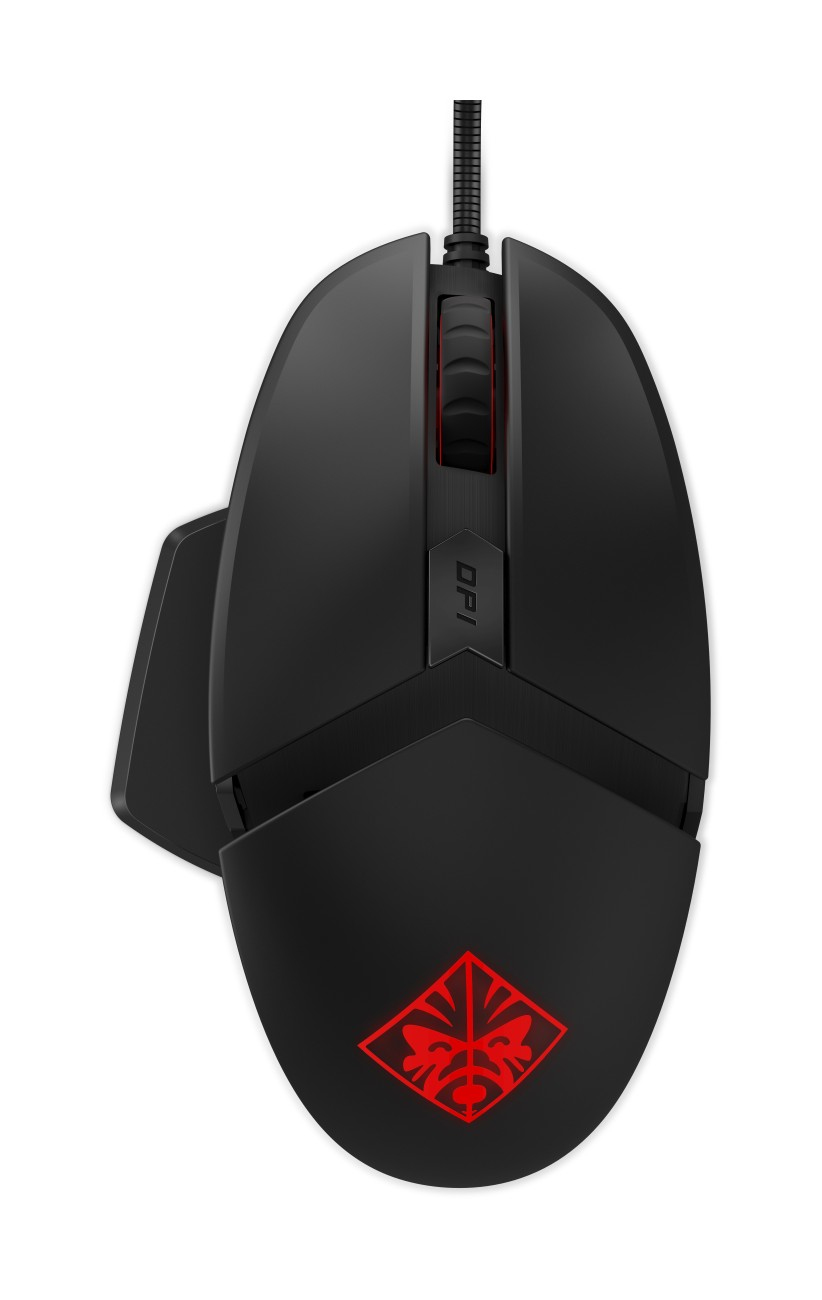HP OMEN Reactor Gaming-Maus, Schwarz