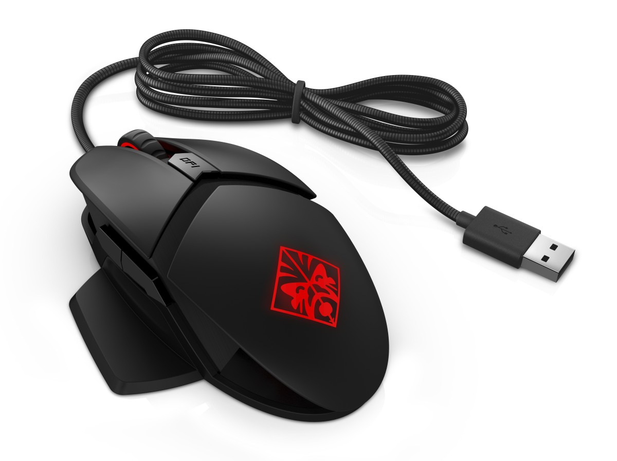 HP OMEN Reactor Gaming-Maus, Schwarz