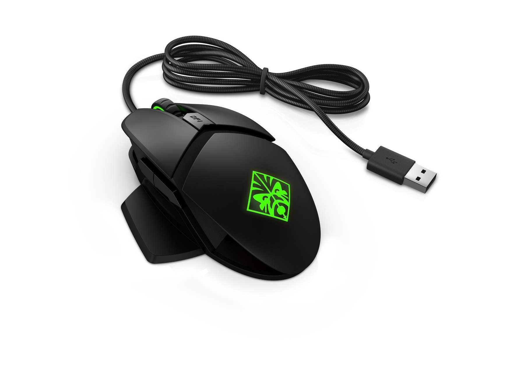 HP OMEN Reactor Gaming-Maus, Schwarz