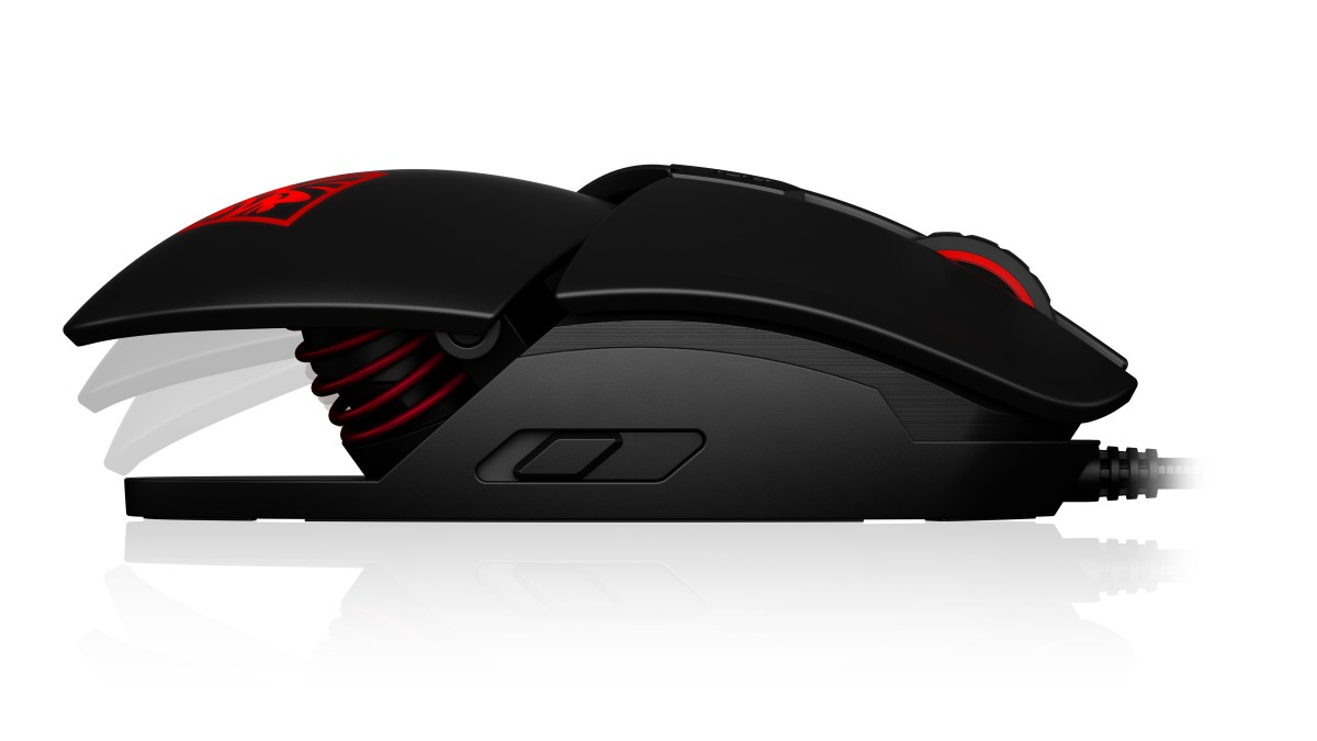 HP OMEN Reactor Gaming-Maus, Schwarz