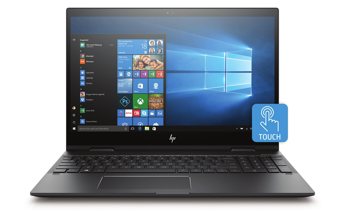 HP ENVY X360 15-cn0302ng - 15,6 Zoll - Intel® Core™ i5 i5-8250U - 8 GB - 1 TB - NVIDIA - Windows 10 Home (64 Bit)