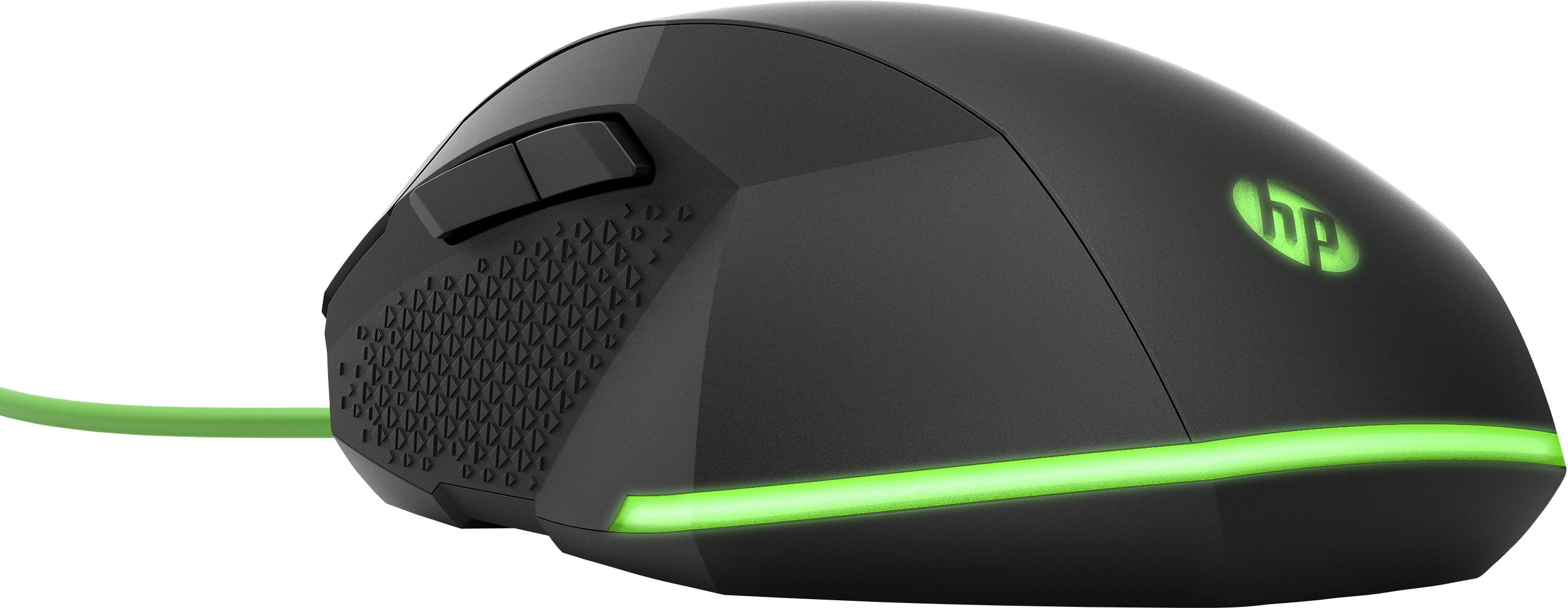 HP Pavilion Gaming 200 Gamingmaus, Schwarz/Grün