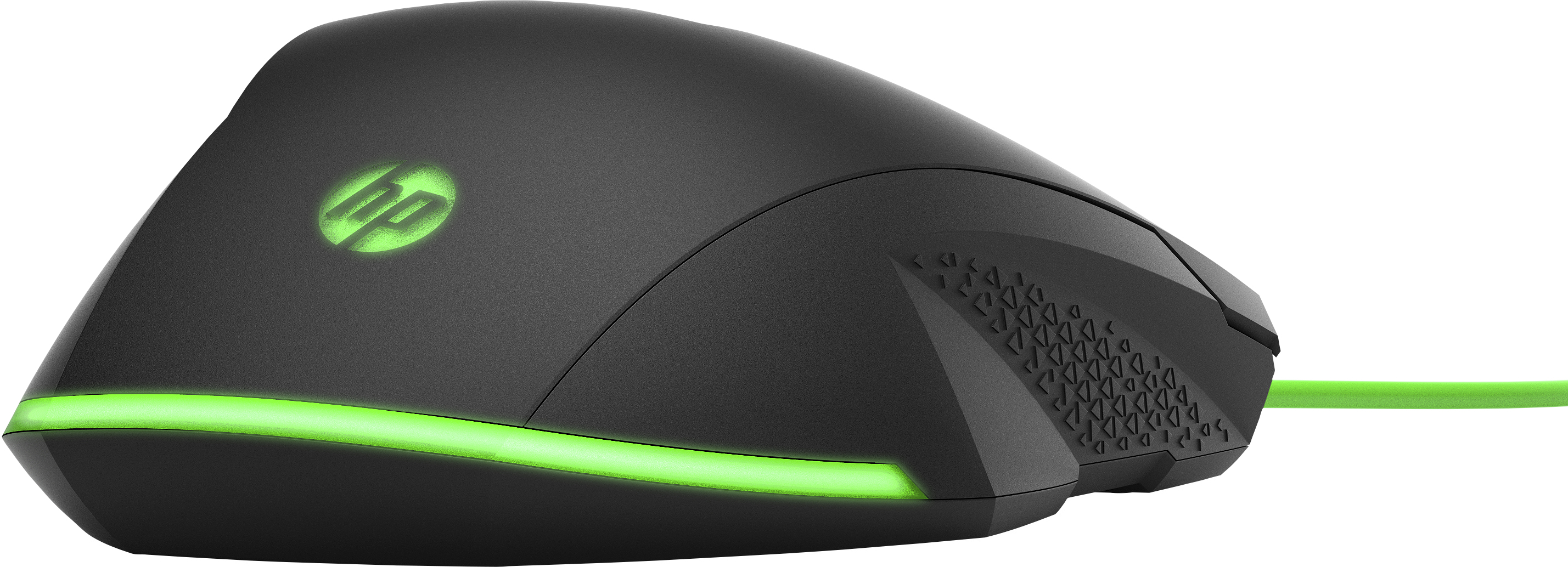 HP Pavilion Gaming 200 Gamingmaus, Schwarz/Grün
